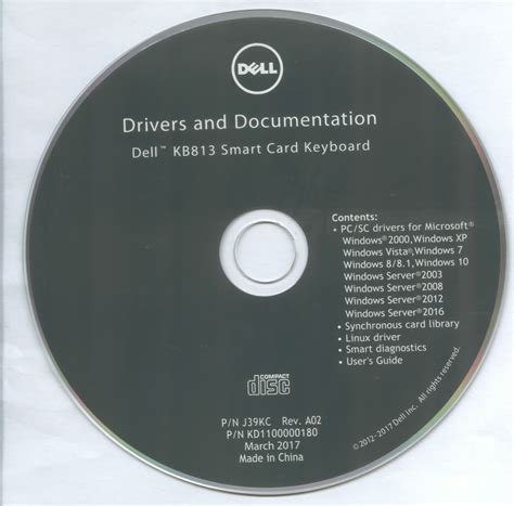 kb813 dell driver smart card|dell kb813 smartcard keyboard driver.